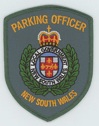 FOREIGN,AUSTRALIA,NEW SOUTH WALES PARKING OFFICER 1